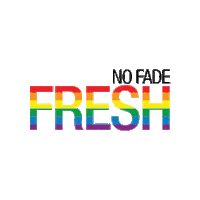 Rainbow Pride Sticker by NoFade Fresh