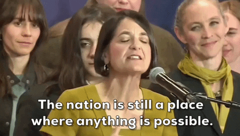 Victory Speech Vermont GIF by GIPHY News