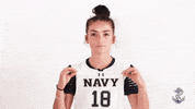 Gina Peraino GIF by Navy Athletics
