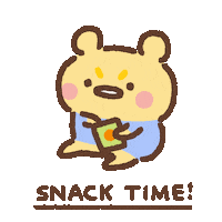 Hungry Break Time Sticker by Simian Reflux