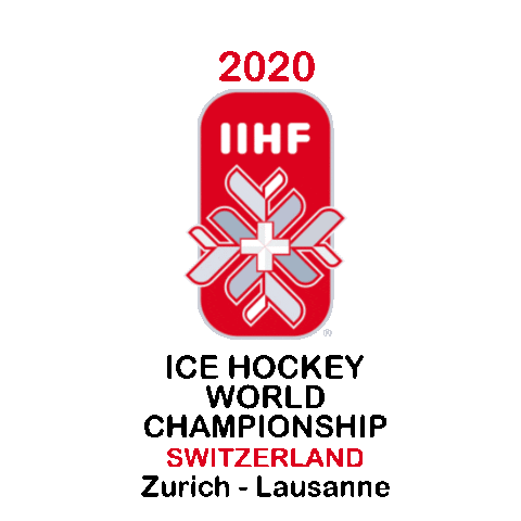 2020iihfworlds giphyupload hockey 2020 ice Sticker