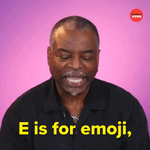 Levar Burton Emoji GIF by BuzzFeed