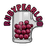 Glass Banger Sticker by RubyPearlCo