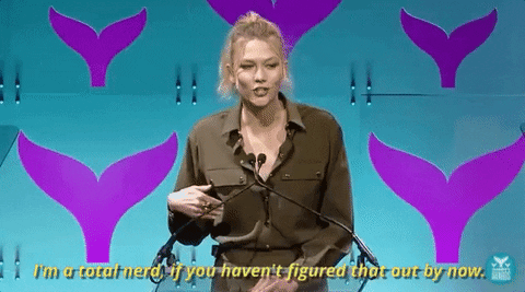 Karlie Kloss Im A Total Nerd GIF by Shorty Awards