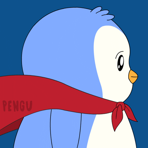 Penguin Hero GIF by Pudgy Penguins