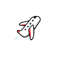 Take Off Plane Sticker by SYSI