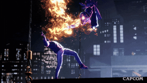 Burning Video Game GIF by CAPCOM
