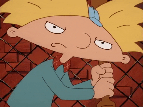 hey arnold nicksplat GIF