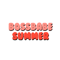 bossbabe summer Sticker by colourette
