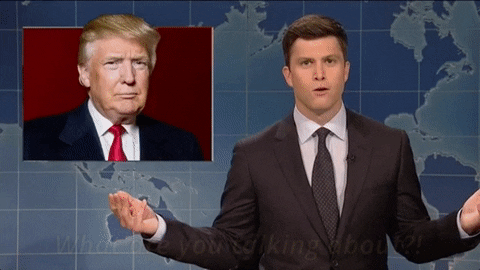 What Are You Talking About Colin Jost GIF by Saturday Night Live
