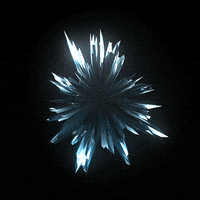 glow crystal shard GIF by xponentialdesign