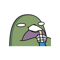 Coffee Eat Sticker