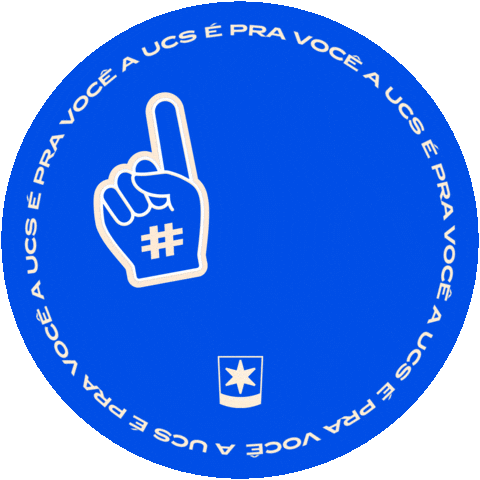 UCS_Oficial giphyupload universidade vestibular graduacao Sticker
