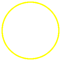 Circle Neon Colors Sticker