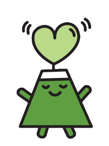 Yamayamakun giphyupload hello hi matcha Sticker