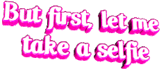 text selfie Sticker