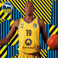 Basketball Louis GIF by ALBA BERLIN