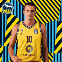 Tim Schneider Basketball GIF by ALBA BERLIN