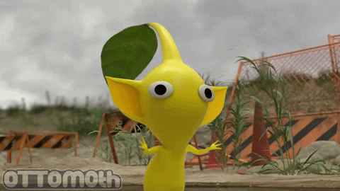 Happy Pikmin 3 GIF