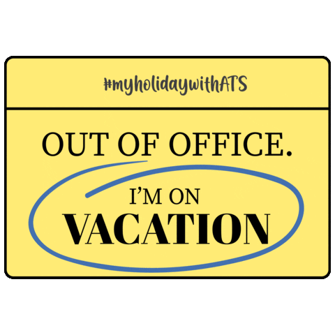 Out Of Office Sticker by ATS Vacations