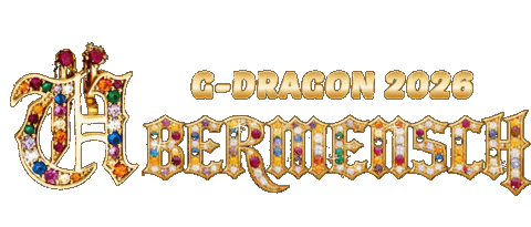 G Dragon Gold Sticker