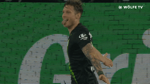 Soccer Yes GIF by VfL Wolfsburg