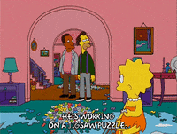 accusing lisa simpson GIF