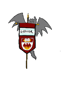 Graham Gargoyle Sticker by UChicagoGRAD