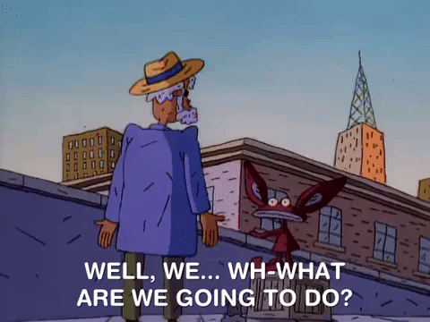 nickrewind giphydvr nicksplat aaahh real monsters giphyarm037 GIF