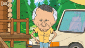 Deep Breath Boss GIF by Adult Swim