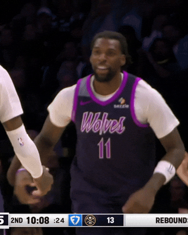 Happy Nba GIF by Minnesota Timberwolves
