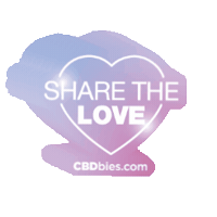 cbdbies love cbd tulum cbdbies Sticker