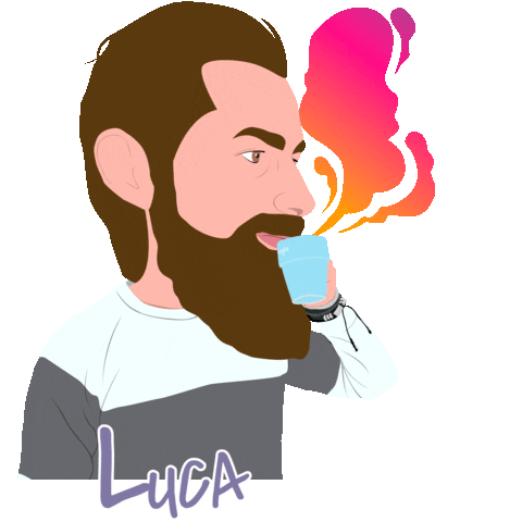 Coffee Web Sticker by Omnigraf