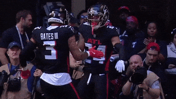 Celebrate Jessie Bates GIF by Atlanta Falcons