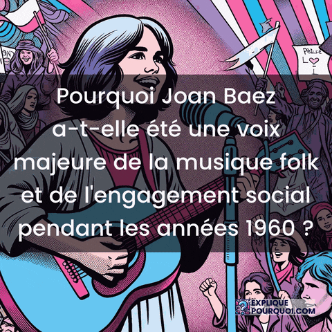 Joan Baez GIF by ExpliquePourquoi.com