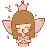 queenieandbeanie happy wow excited wah Sticker