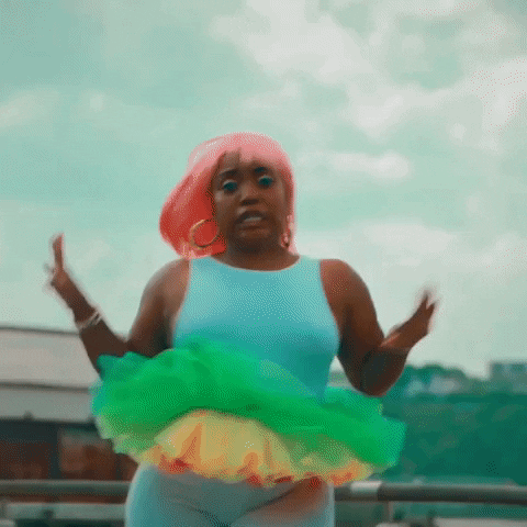 Dance Pink GIF by Yaminah Legohn