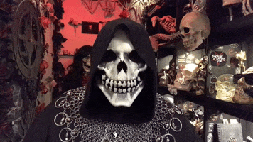 Thanks Death GIF by Grim D. Reaper #grmdrpr