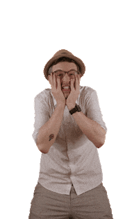 heymo_studio happy dancing hat breakdance Sticker