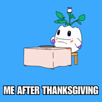 Dinner Overeating GIF by Magic Eden