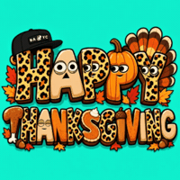 Thanksgiving Day Illustration GIF by Boring Merch