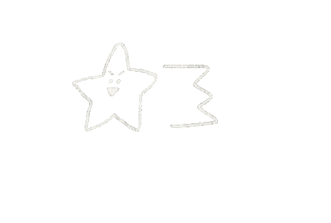 Star Meteor Sticker