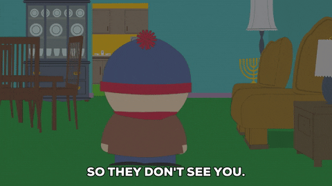 don't see stan marsh GIF by South Park 