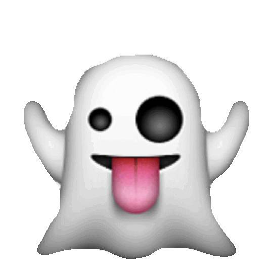 Ghost Sticker by imoji