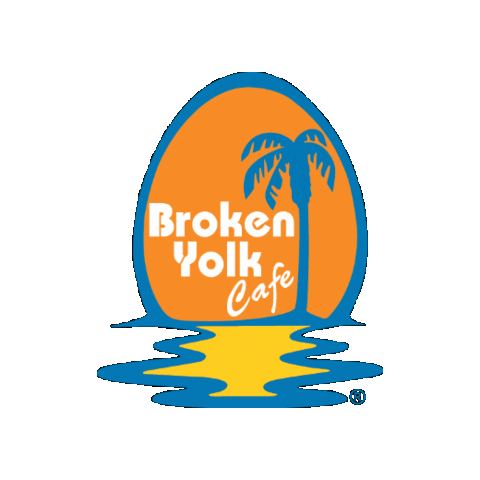 brokenyolkcafe giphyupload byc broken yolk broyo Sticker