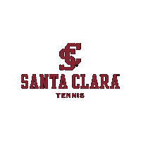 Sc Tennis Sticker by Santa Clara Broncos