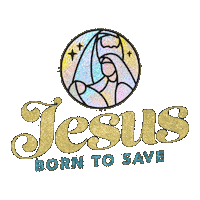 Christmas Jesus Sticker by New Creation Church