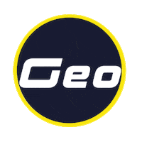 Geosysteming azul mundo planeta geo Sticker