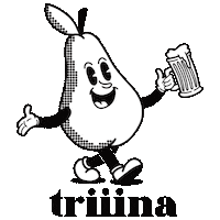 Beer Pear Sticker
