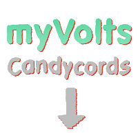 Candycords Sticker by MyVolts